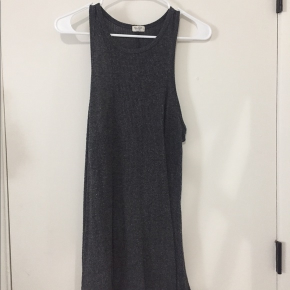 Gray knit dress - Picture 1 of 2